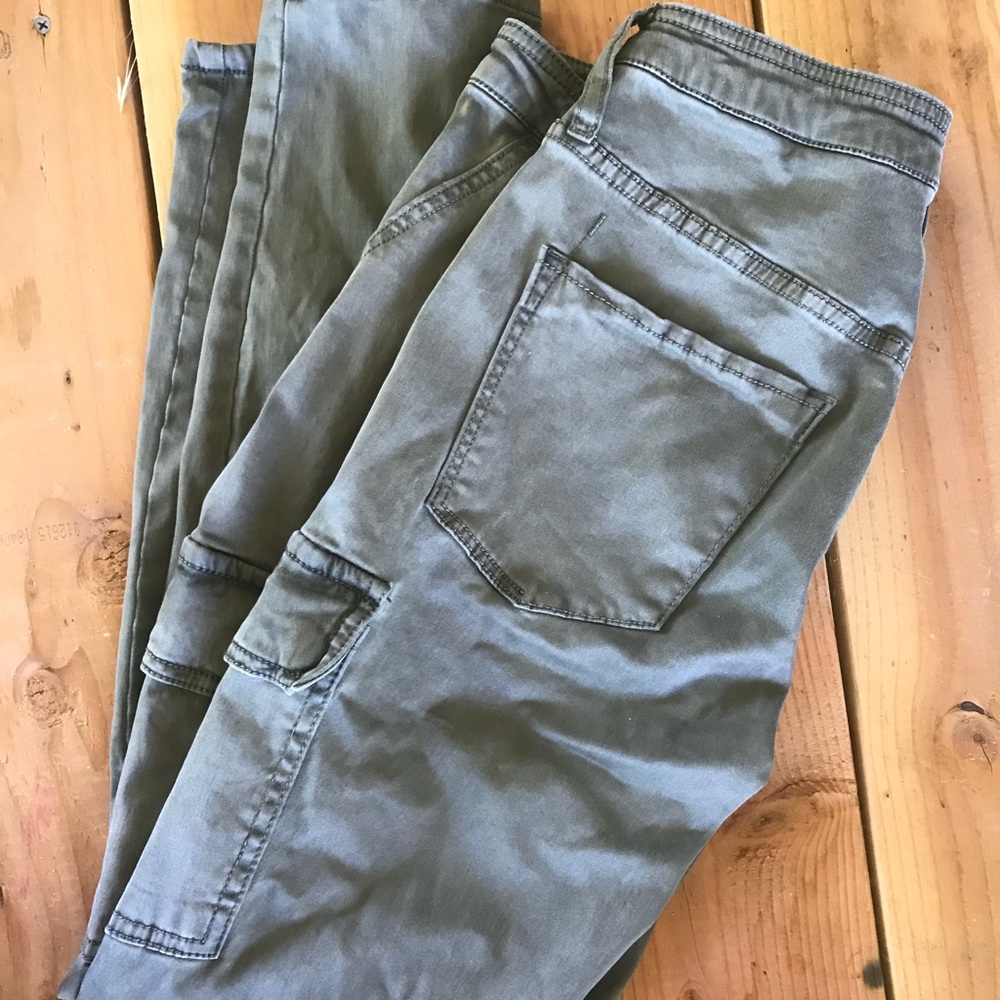 Green Cargo Pants